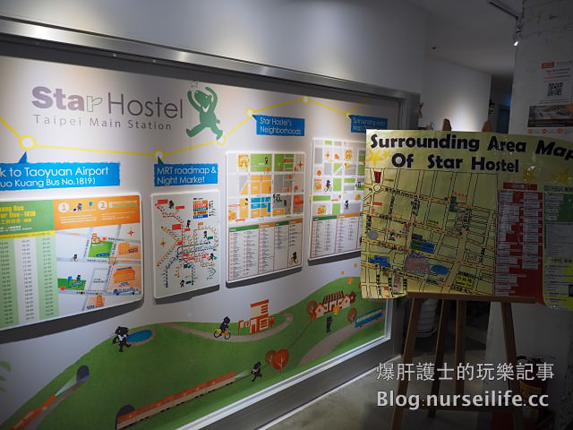 【台北住宿】star hostel 離台北車站步行不到10分鐘的超值五星級青年旅館 - nurseilife.cc