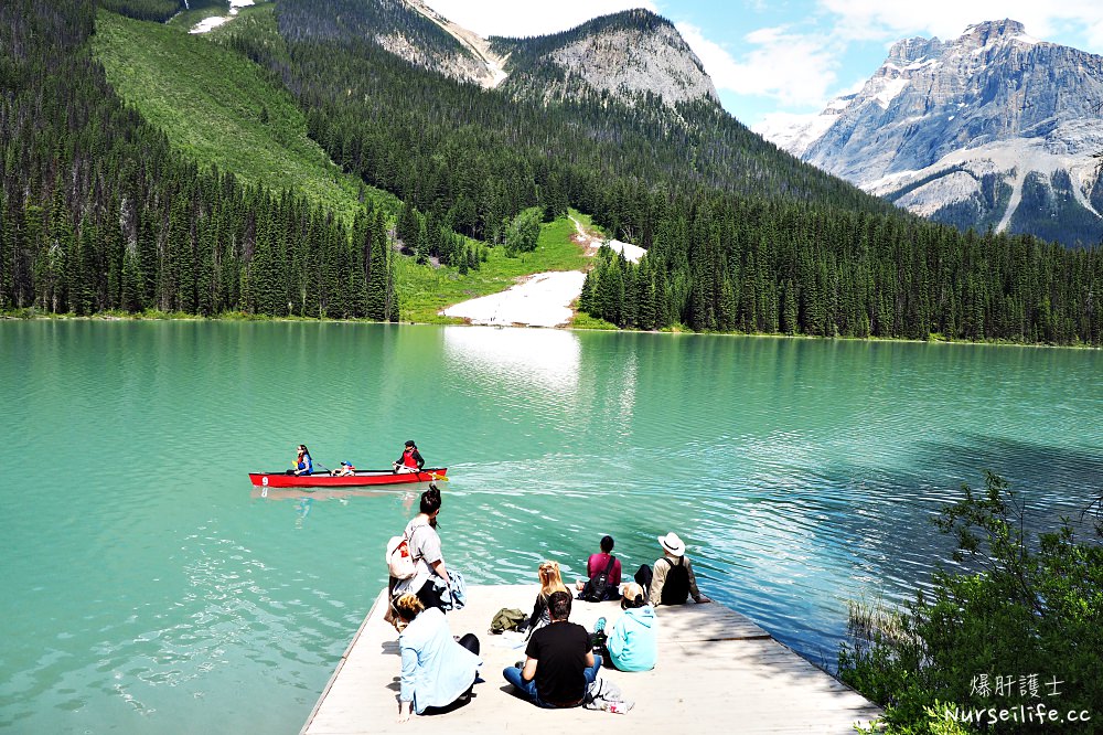 加拿大｜翡翠湖Emerald Lake．散落在優鶴國家公園的一顆寶石 - nurseilife.cc