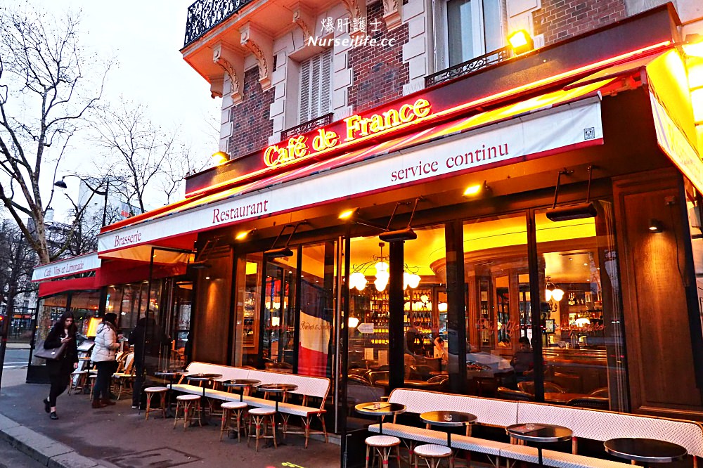 巴黎十三區Café de France．原來法國傳統的早餐都這樣吃 - nurseilife.cc