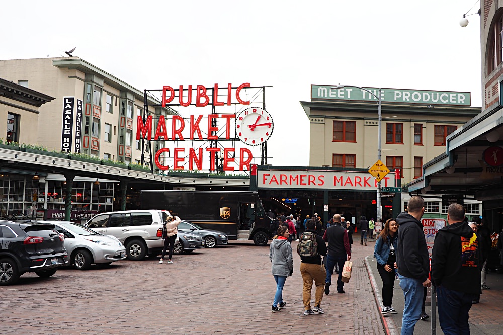 美國、華盛頓州｜西雅圖派克市場、全球第一家星巴克、口香糖牆、Pike Place Chowder - nurseilife.cc