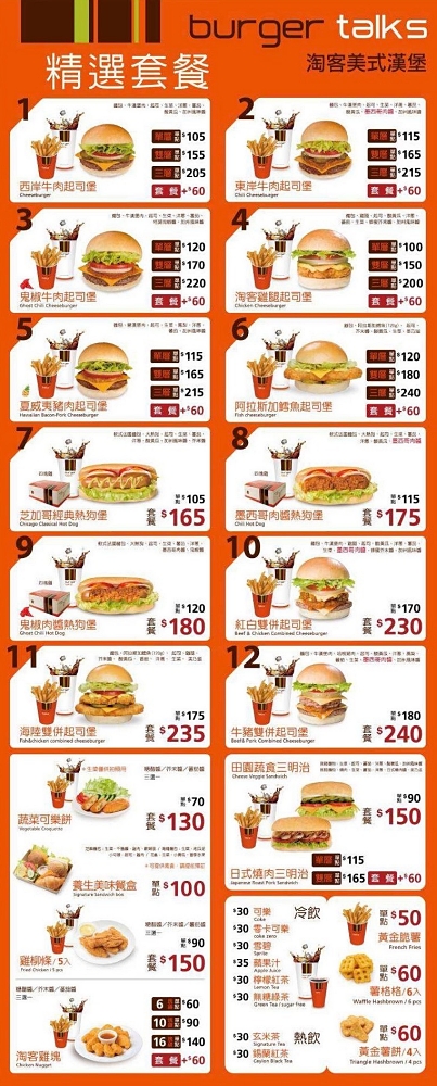 淘客漢堡｜平價美式漢堡．還有雙層、三層挑戰下巴極限的選擇 - nurseilife.cc